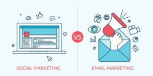 social media marketing vs email marketing